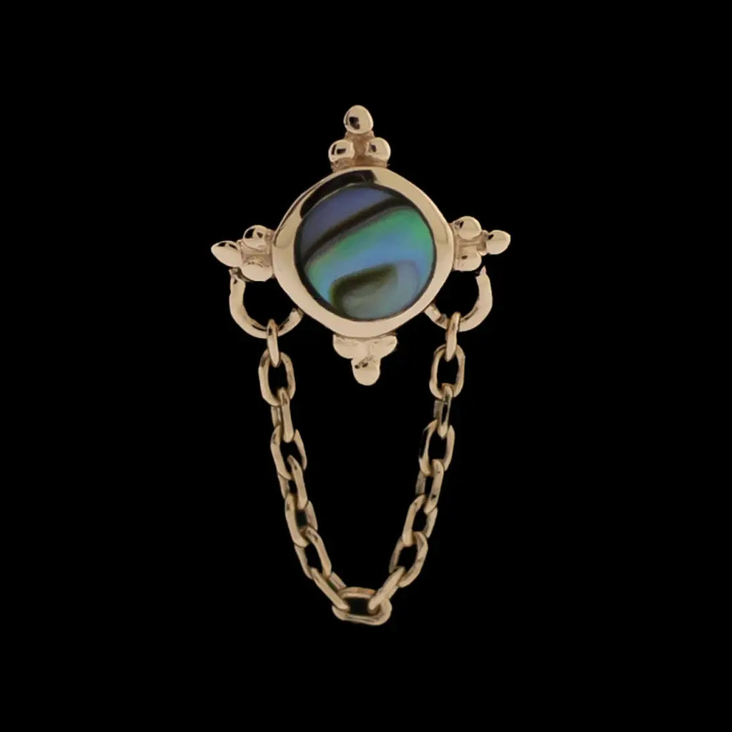 Opulenza Or Massif 14K Threadless KHRYSOS