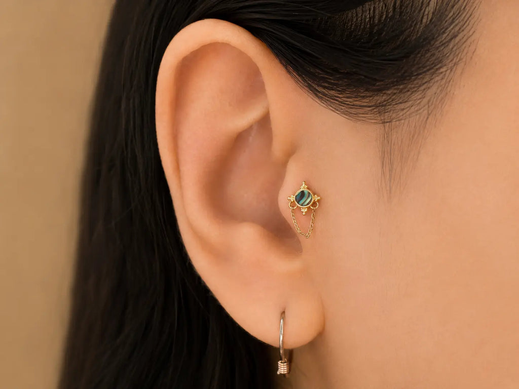 Opulenza Or Massif 14K Threadless KHRYSOS