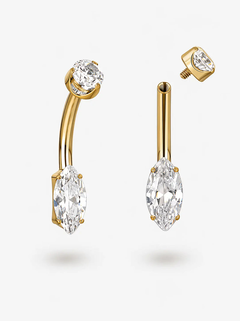 Nombril Fin Threaded ASTRA BODY JEWELRY