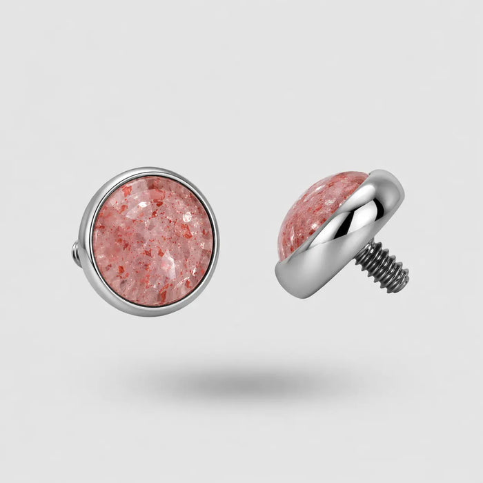 Cabochon Rond Threaded ASTRA BODY JEWELRY