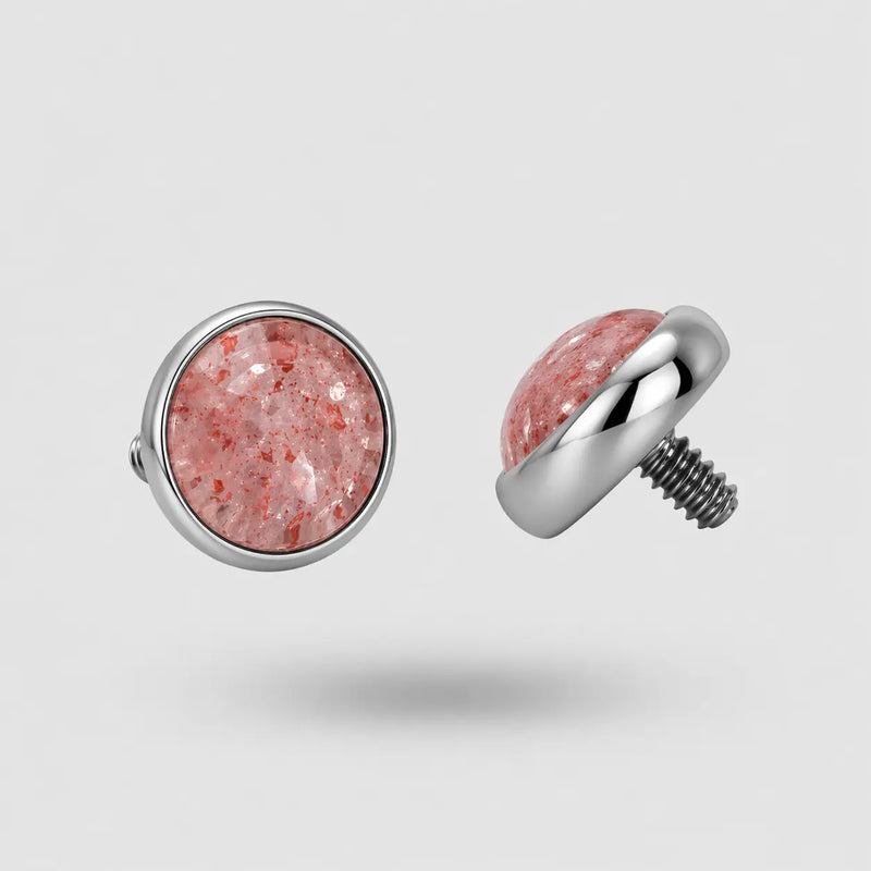 Cabochon Rond Threaded ASTRA BODY JEWELRY