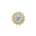 Radiant Glow Or Massif 14K Threadless