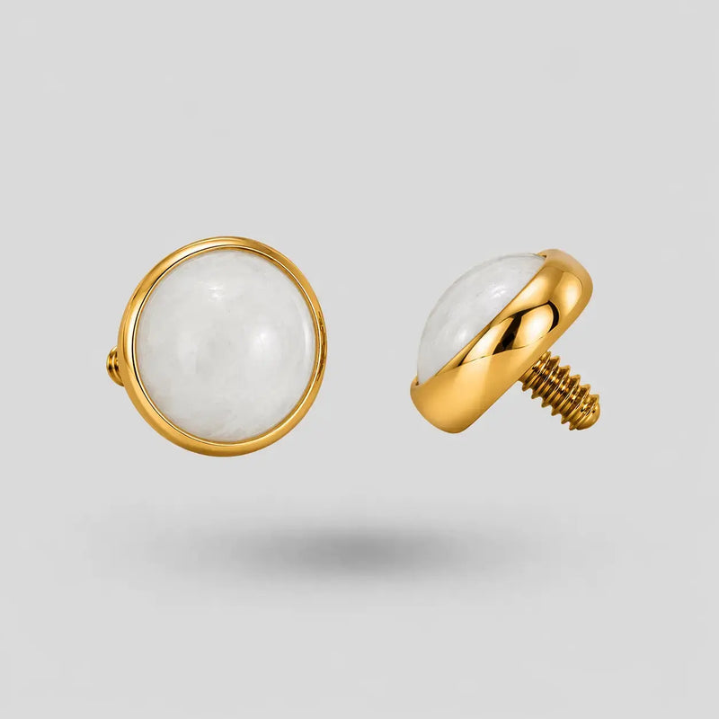 Cabochon Rond Threaded ASTRA BODY JEWELRY