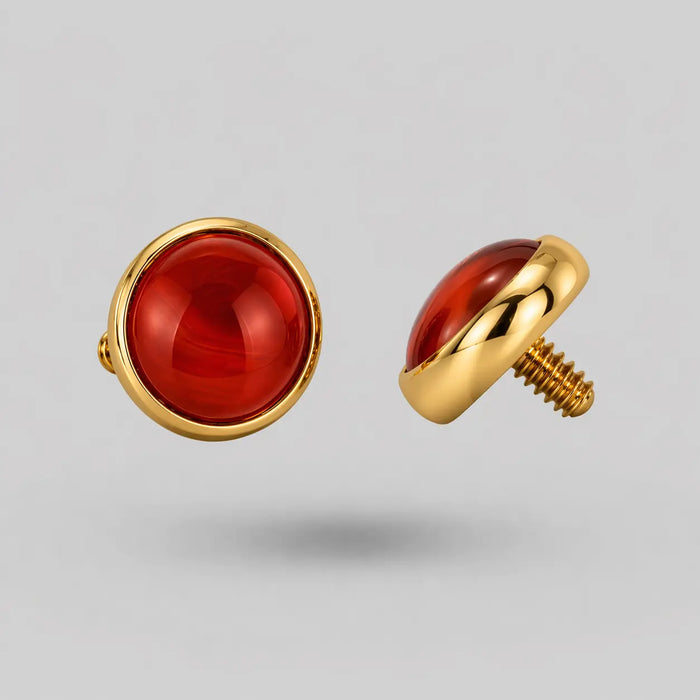 Cabochon Rond Threaded ASTRA BODY JEWELRY