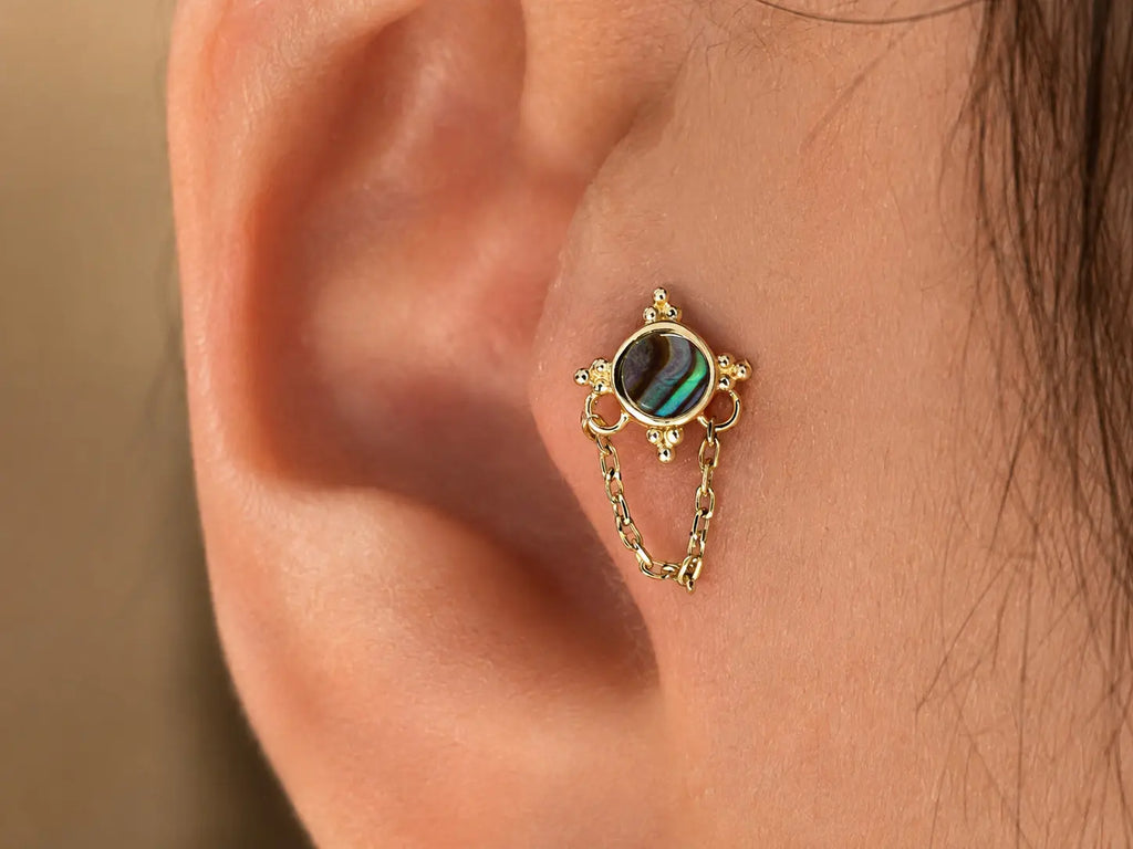 Opulenza Or Massif 14K Threadless KHRYSOS