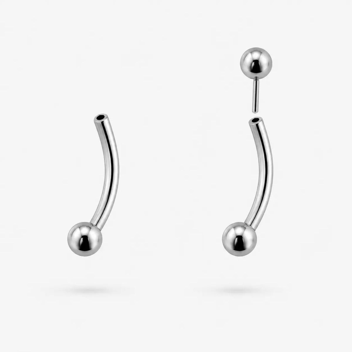 Barre incurvée Threadless ASTRA BODY JEWELRY