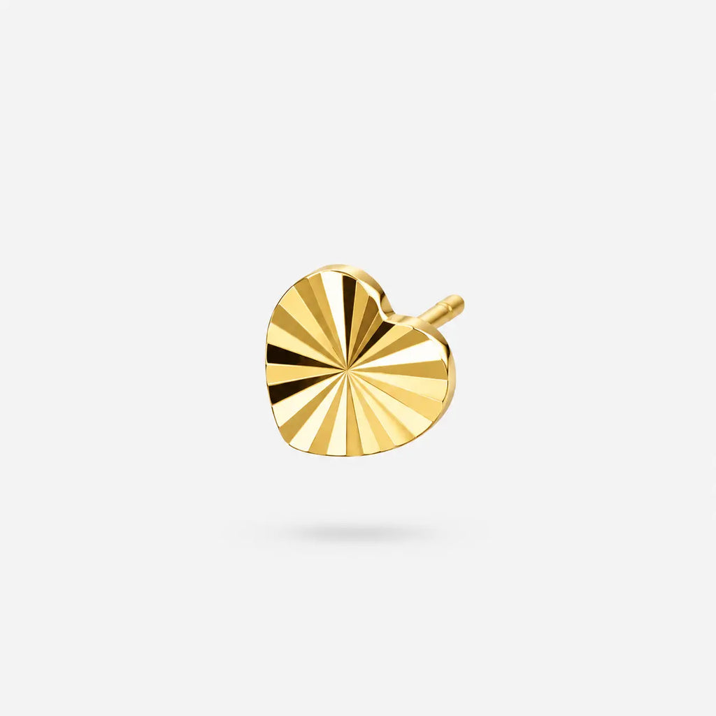 Cœur frappé Threadless ASTRA BODY JEWELRY