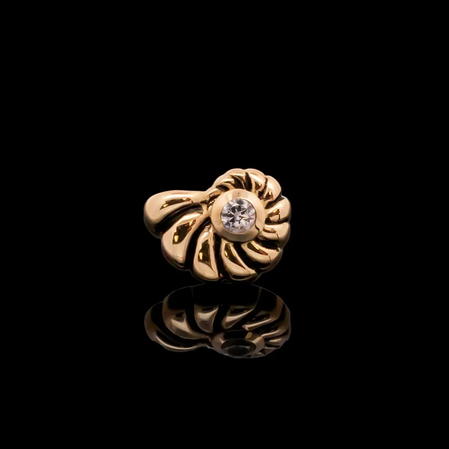 Riviera Or Massif 18K Threadless KHRYSOS