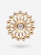 Minerva Threadless Or Massif 14K