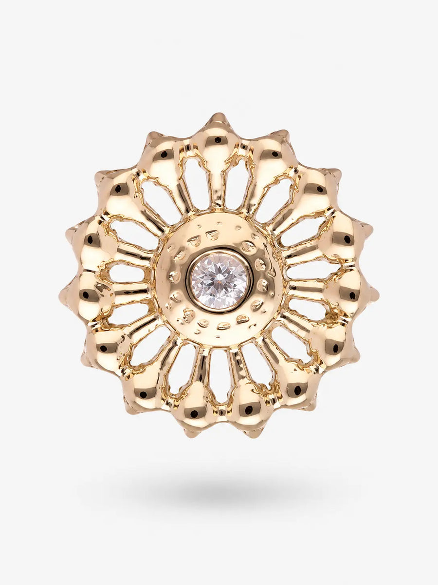 Minerva Threadless Or Massif 14K TREMUN
