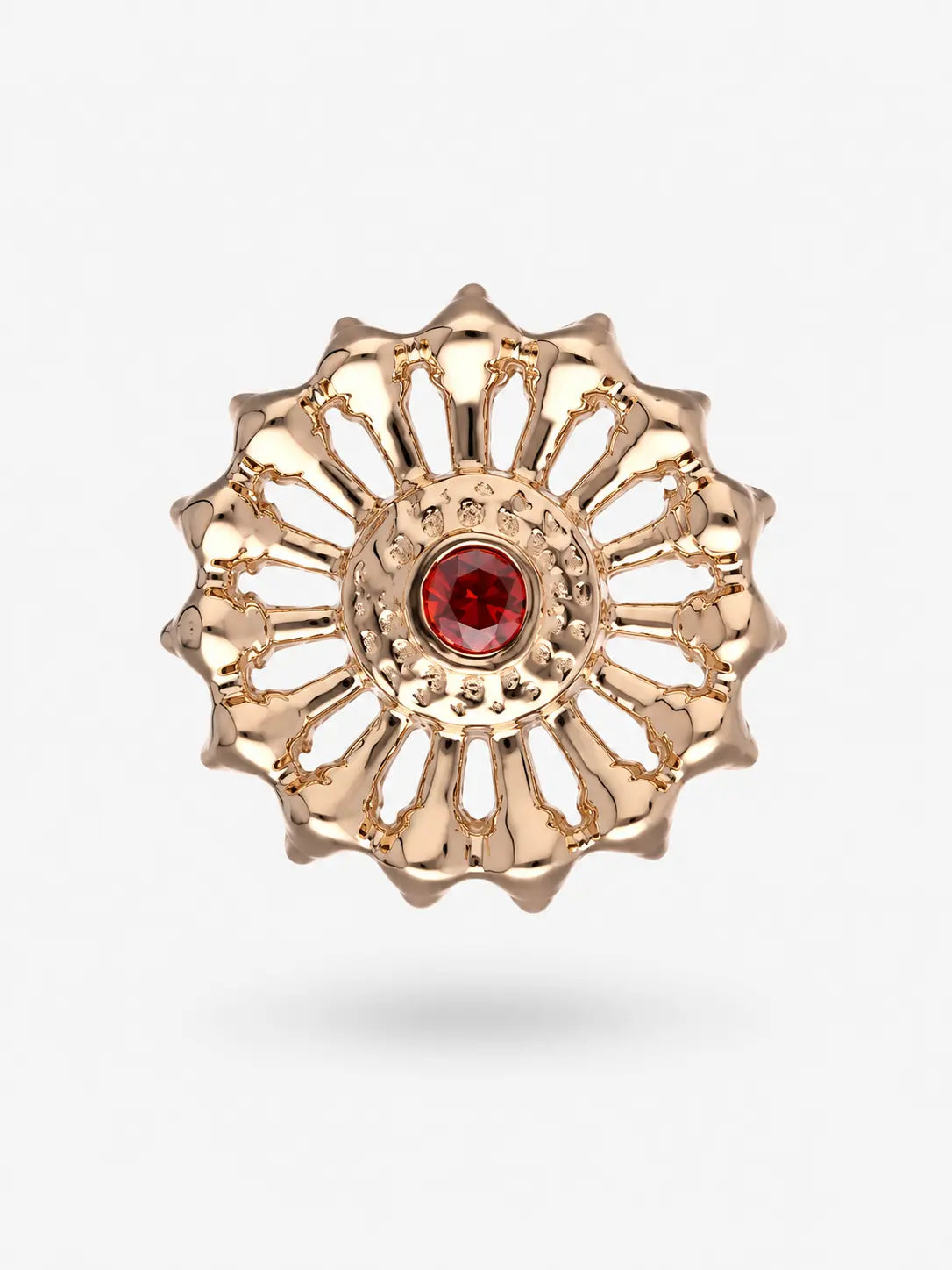 Minerva Threadless Or Massif 14K TREMUN