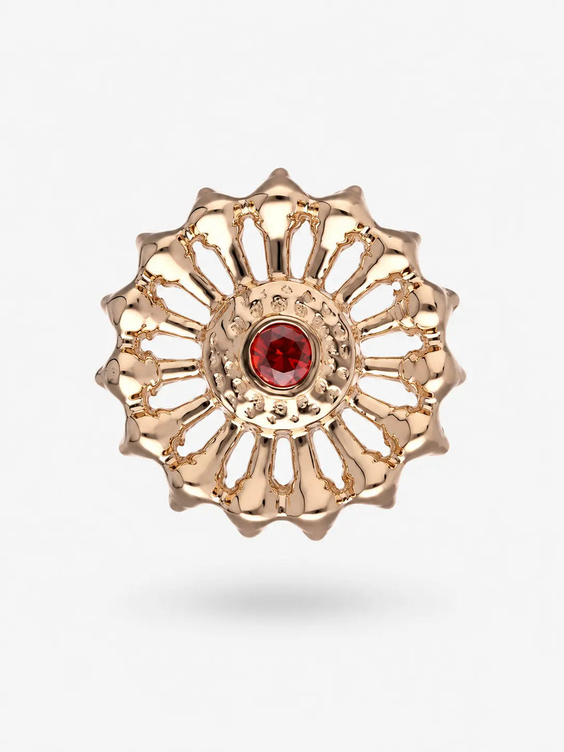 Minerva Threadless Or Massif 14K TREMUN