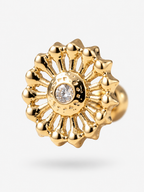 Minerva Threadless Or Massif 14K