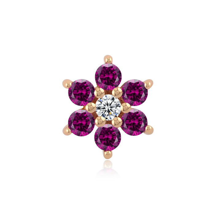 Blossom Or Massif 14K Threadless