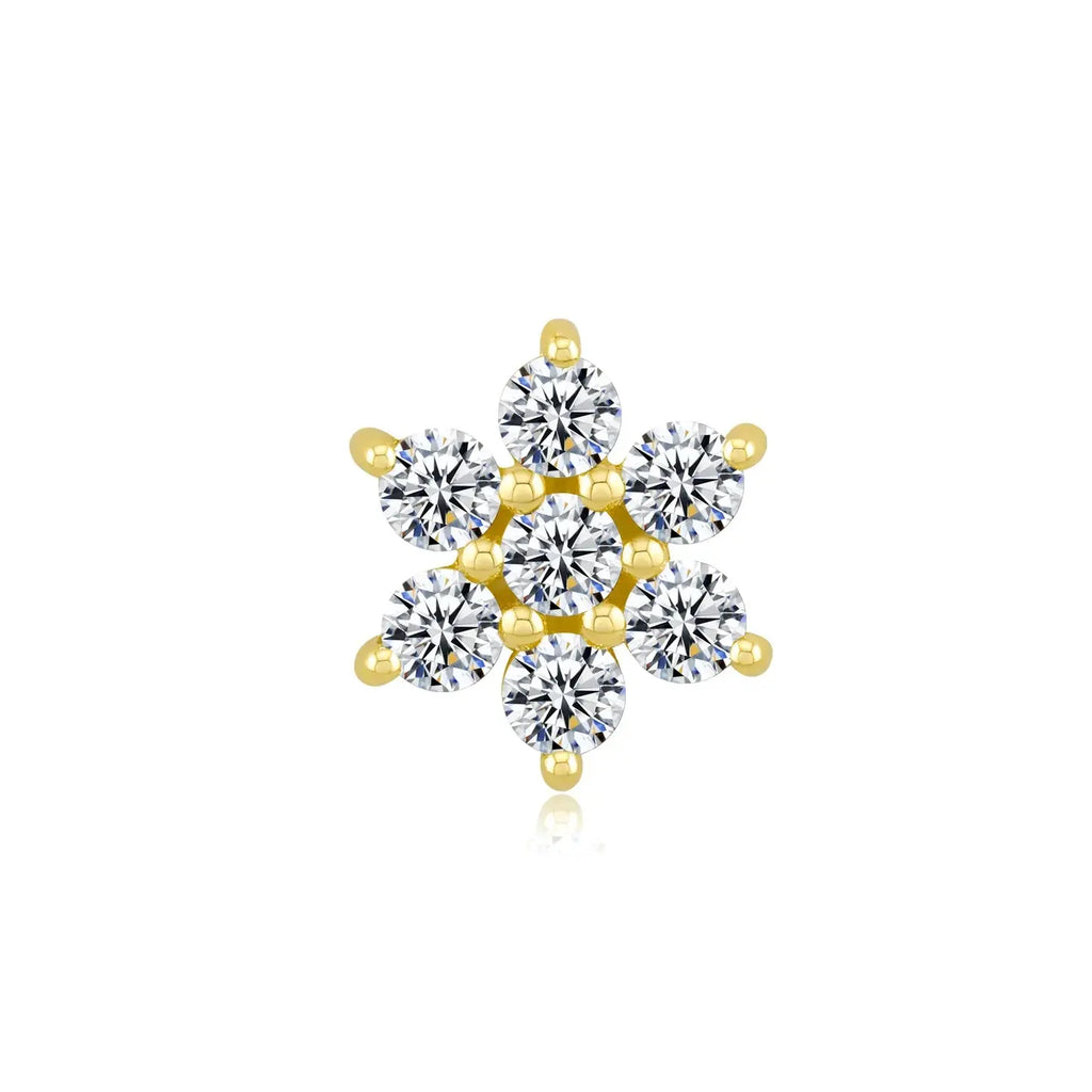 Blossom Or Massif 14K Threadless
