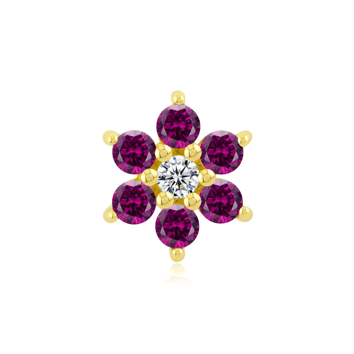 Blossom Or Massif 14K Threadless