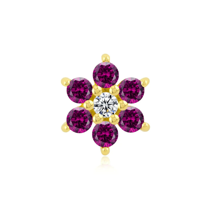 Blossom Or Massif 14K Threadless