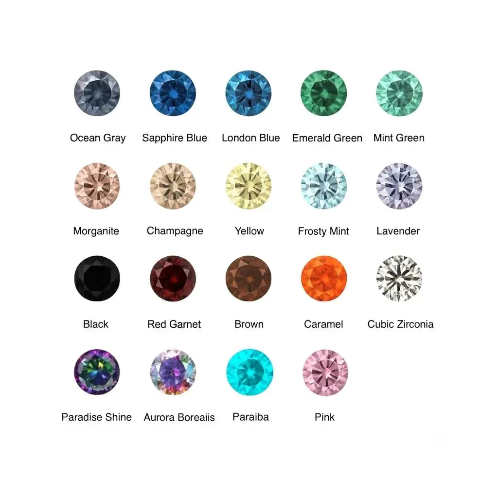 Flower Navel Curve Titane