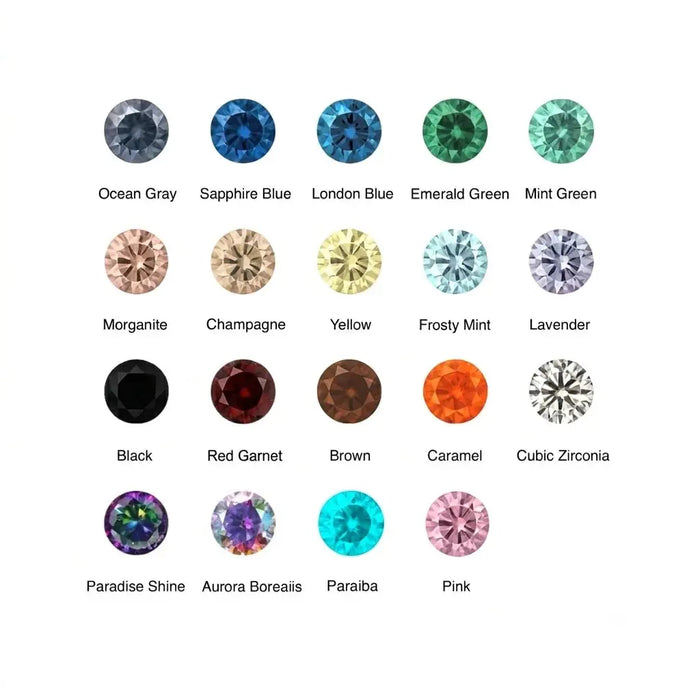 Flower Navel Curve Titane