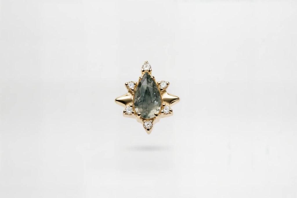 Astréa Pear Star Threadless ASTRA BODY JEWELRY