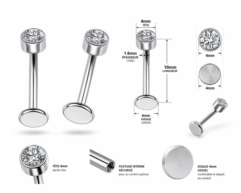 Nombril flottant basic ASTRA BODY JEWELRY
