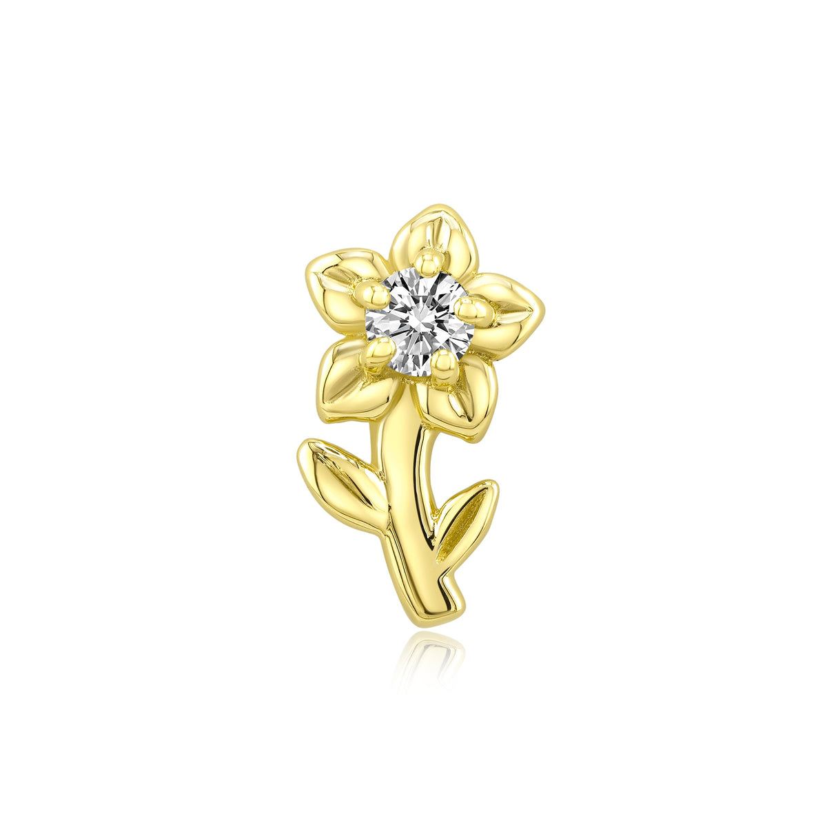 Stem Flower Or Massif 14K – Epoch