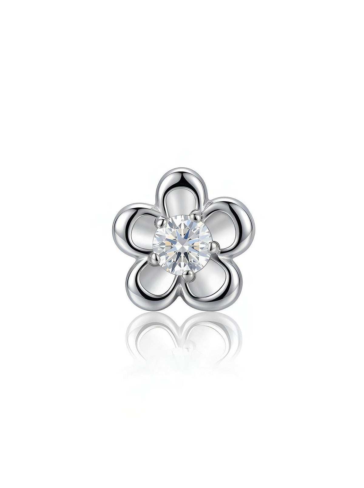 Gem Flower Threadless Titane – Epoch