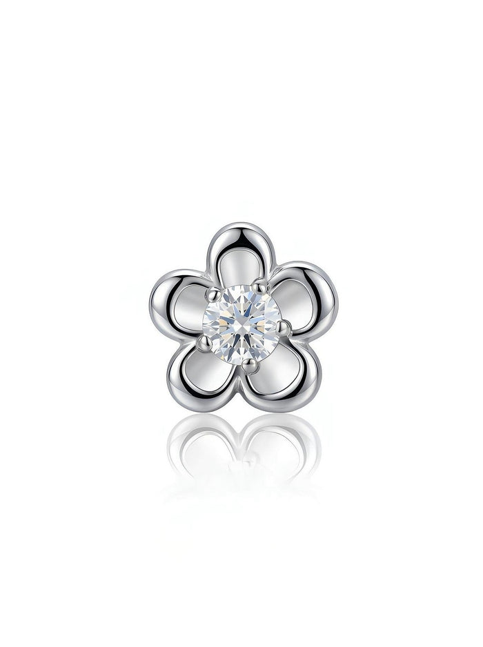 Gem Flower Threadless Titane – Epoch