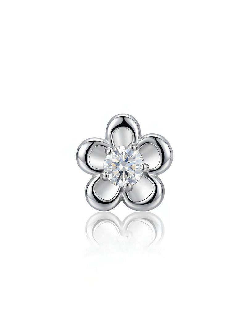 Gem Flower Threadless Titane – Epoch